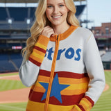 H-TOWN BASEBALL SWEATER