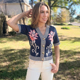 FRESH BREEZE SHORT SLEEVE CARDIGAN