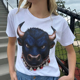 GAME DAY GLAM JEWELED BULL TEE