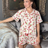 CHERRY ON TOP PRINT PAJAMAS