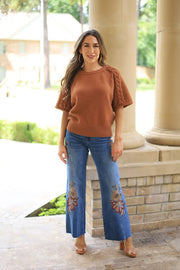 LONG WEEKEND CAMEL SWEATER