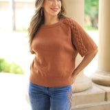 LONG WEEKEND CAMEL SWEATER