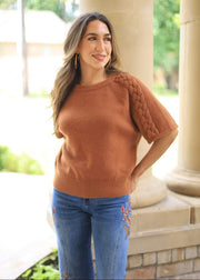 LONG WEEKEND CAMEL SWEATER