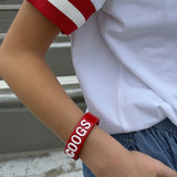 SIDELINE SPARKLE COOGS CUFF BRACELET