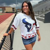 GAME DAY VIBES SEQUIN JERSEY - RED, WHITE OR BLUE