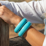 WESTERN CHARM TURQUOISE CUFF BRACELET