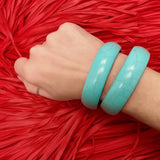 WESTERN CHARM TURQUOISE CUFF BRACELET