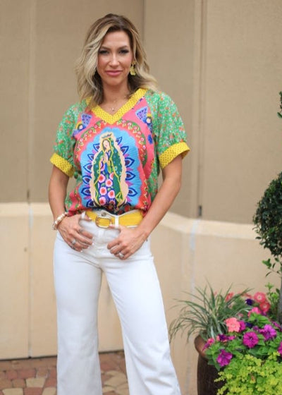 SISTER MARY OUR LADY OF GUADALUPE BLOUSE