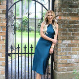 ART GALLERY SOCIAL HUNTER GREEN DRESS
