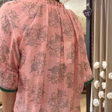 SWEET INTENTIONS PALE PINK TASSLE BLOUSE