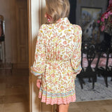 TIME FOR TEA FLORAL DRESS