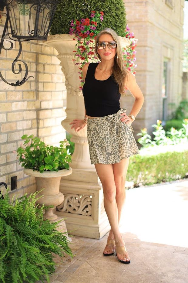 FOR THE LOVE OF LEOPARD SKORT