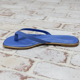 BAMBOO POINTER THONG SANDAL - BLUE OR GOLD
