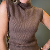 ALL PULLED TOGETHER MOCK NECK SWEATER