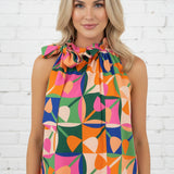 PLAYFUL PETALS FLORAL TOP