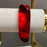 ALL THE RAGE LUCITE BRACELETS - ASSORTED COLORS