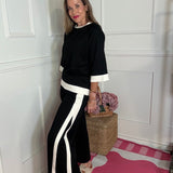COMFORTABLE CHARM COLORBLOCK PANTS