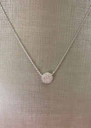 MUSTARD SEED:  CIRCLE LAYERING NECKLACE - GOLD OR SILVER