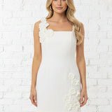 A HINT OF GLAM IVORY MINI DRESS