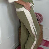 COZY NIGHT IN WIDE LEG PANTS
