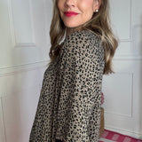 WILDLY CONFIDENT LEOPARD PRINT TOP