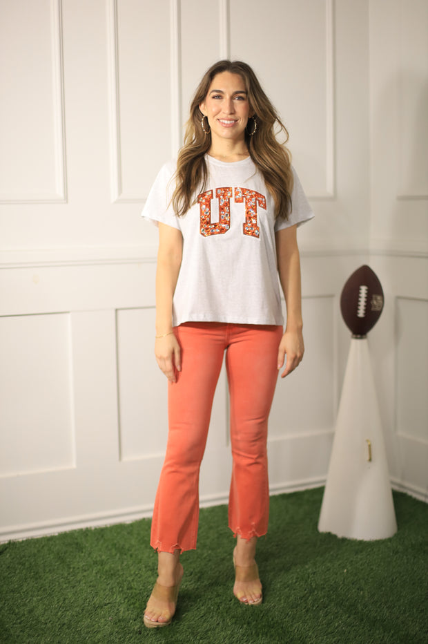 QUEEN OF SPARKLES JEWELED UT SHIRT