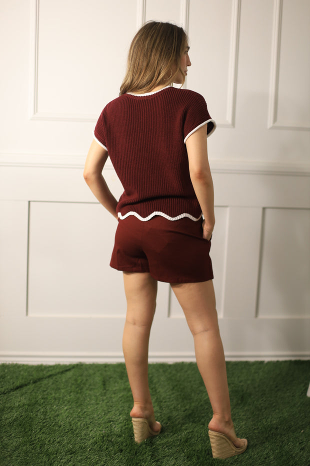 COLLEGE PRIDE GAME DAY SWEATER - MAROON OR ORANGE