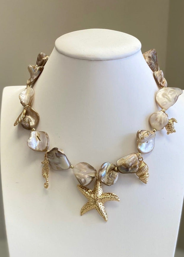 UNDER THE SEA SHELL NECKLACES - ASSORTED STYLES