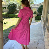 PURSUIT OF HAPPINESS PINK MIDI DRESS