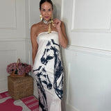 ONLINE EXCLUSIVE:  FEELING GIDDY HORSE PRINT MAXI DRESS