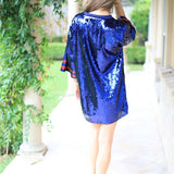 ARE YOU READY FOR SOME FOOTBALL SEQUIN TEXANS DRESS