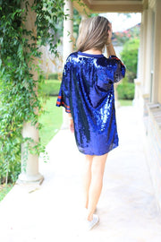 ARE YOU READY FOR SOME FOOTBALL SEQUIN TEXANS DRESS