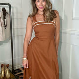 DREAMY MOMENT SLEEVELESS MIDI DRESS
