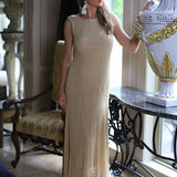 CALL ME LOVELY SLEEVELESS SLIM LACE DRESS