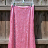 PARADISE BLISS PINK SEQUIN SKIRT