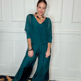 WEEKEND STROLL GIGI MODA SILK PANTS - ASSORTED COLORS