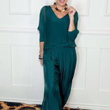 WEEKEND STROLL GIGI MODA SILK BLOUSE - ASSORTED COLORS