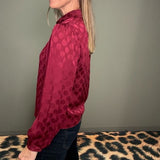 SWEET STOP POLKA DOT BUTTON DOWN