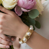 SERENDIPITY GOLD PEARL BRACELET