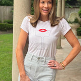 RED LIPS BABY GRAPHIC TEE