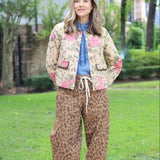 CONCRETE JUNGLE LEOPARD PRINT PANTS