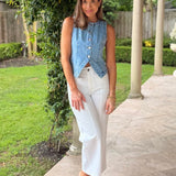 SOUTHERN CHARM DENIM VEST