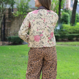 BOTANICAL BLOOM FLORAL JACKET
