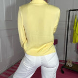 SUNNY MORNING LONG SLEEVE BUTTON UP BLOUSE