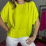 FINAL TOUCH DOLMAN SLEEVE BLOUSE