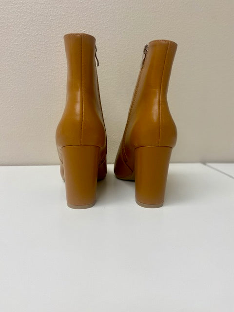 ONLINE EXCLUSIVE:  SARA POINTY TOE BOOTIES - SILVER OR CAMEL