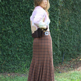 SO PLAID YOUR MINE MAXI SKIRT