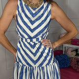 IT'S A GOOD THING STRIPE MAXI DRESS