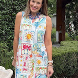 MEET ME IN SANTORINI MINI DRESS