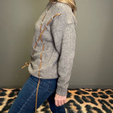 WARM EMBRACE ARGYLE SWEATER